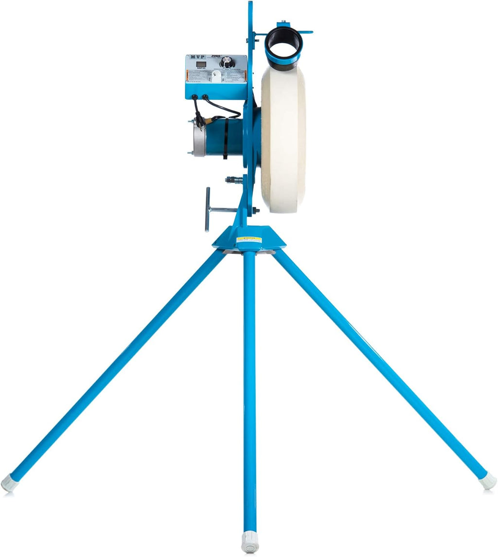 Combo Pitching Machine – Adjustable Up to 60 MPH, for Baseball & Softball, Ideal for Pitching-Machine Leagues